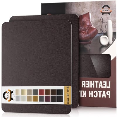 Reparatieset voor Kunstleer - Zelfklevende Patches voor Meubels, Autozetels en Tassen - 28 x 21 cm