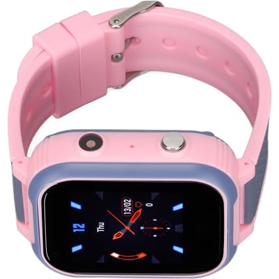 Montre Intelligente pour Enfants LT21 IP67 Écran Tactile Couleur HD 1,4 pouces Montre Téléphone Portable pour Enfants avec Chat Vocal et Vidéo pink