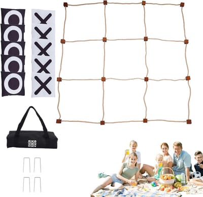 Buitenspellen Kinderen - Tuinspelletjes Gezinsactiviteit - Ouder-kind Binding - Bevordert Motoriek - 29x17x11 cm