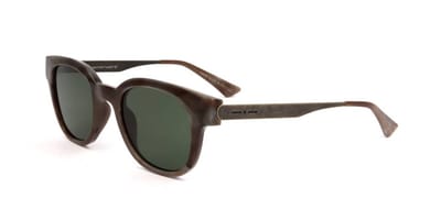 Italia Independent I I MOD ANDY 0813 COMBO Dark brown matte acetate 47/23/145 UNISEX Zonnebrillen