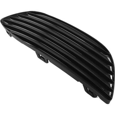 Zwarte Voorbumper Mistlamp Grille Cover Mistlamp Ring Bekleding Vervanging voor Mercedes Benz C300 2015-2018 Links black