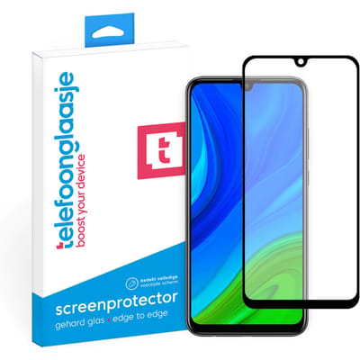 Huawei P Smart 2020 screenprotector gehard glas Edge to Edge