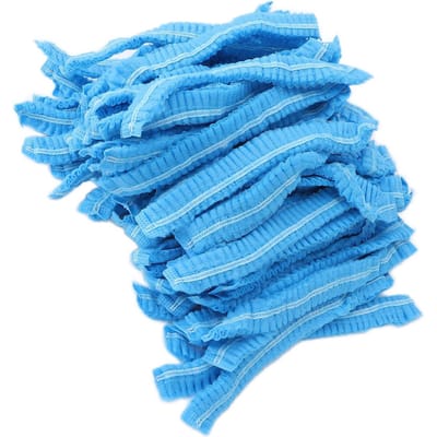 100pcs Charbonnette Jetable Non-Tissé Respirante Extensible Salon de Beauté Douche Bain