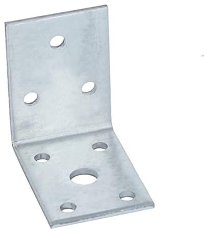 Hoekverbinder Voordeelverpakking verzinkt - 25 stuks - 50 x 50 x 35 mm