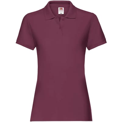 Damespolo Fruit of the Loom Premium