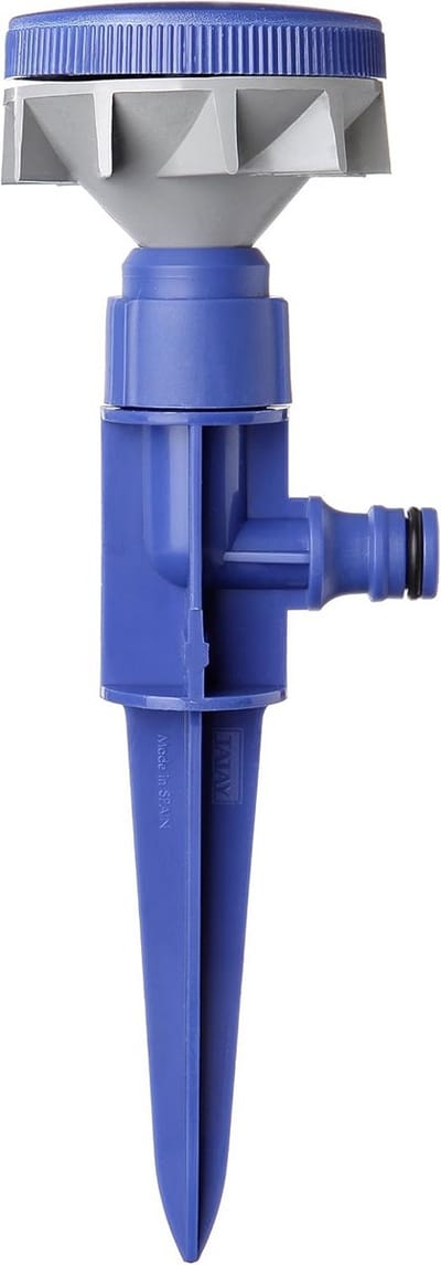 Gazonsproeier - Verstuiver Basis - Tuin Bewateren - Lichtgewicht Ontwerp - 8 x 6.5 x 21.5 cm - Blauw