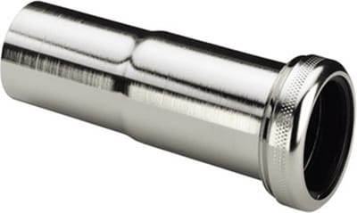 Viega aansluitpijp 5/4 x32mm voor aansluiting op afvoerbuis nikkel