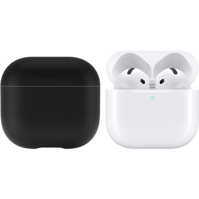 Apple AirPods 4 Active Noise Cancellation + BlueBuilt Hoesje