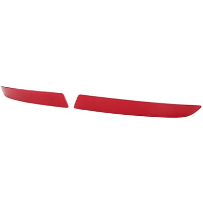 1 Paar Achterbumper Reflector 63147318556 Rood Huis Sterke Retroreflectie Geschikt Voor 5-Serie F10 LCI red