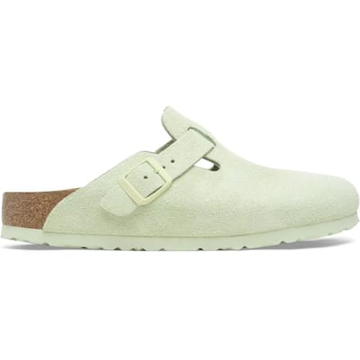 Leren klompen met zachte binnenzool Birkenstock Boston