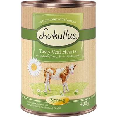Lukullus Lente-Menu: Fijn Kalfsvleeshart - 6 x 400 g