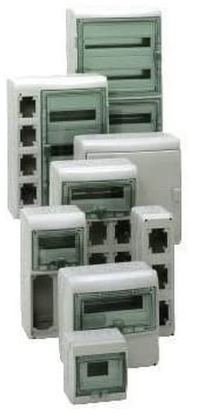 Modulaire Schakelkast - Groepenkast Behuizing - Industriële Installatie - IP65 Waterdicht - 72 Modules