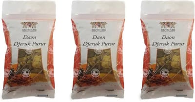 Lucullus | 3 x 10 gram Daon Djeruk Purut | 3 zakjes limoenblad | 30 gram Indonesian lime leaf | multipack