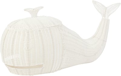 J-Line mand Walvis - kunststof - wit