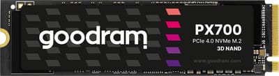 Goodram PX700 SSD SSDPR-PX700-01T-80 internal solid state drive 1,02 TB M.2 PCI Express 4.0 NVMe 3D NAND