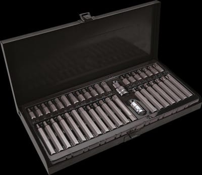 NEO Serie - Schroefbitset - 40 Stuks - Staal S2 - 30 en 75 mm