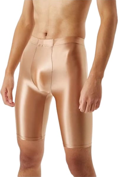 Verlengde boxershort heren - Mannen ondergoed - Glanzend en strak