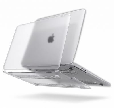 Casemania Hoes Geschikt voor Macbook Neo - Transparant - Matte Hardcase Laptop Cover met Ventilatie Geschikt voor Apple Macbook Neo A3404