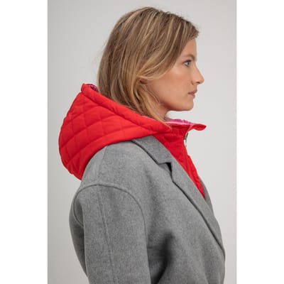 Josephine & Co Stormy Hood Red Size: OS | Winter Jackets Outlet | Dames | Grijs