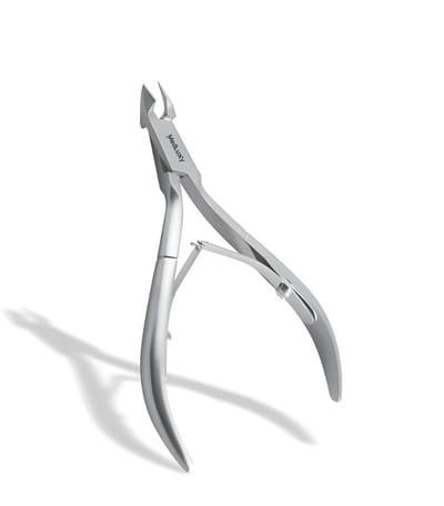 MEDLUXY - Vellentang 10 cm - 6 mm Bek - Nagelriem Knipper - RVS INOX - Cuticle Cutter voor Manicure & Pedicure - Nagelriemschaar - Vellen knipper