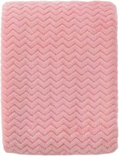 Lichte en warme fleece wandelwagendeken voor babymeisjes en peuters - 75cm x 100cm