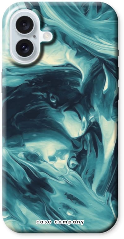 Case Company® - Hoesje geschikt voor iPhone 16 Plus hoesje - Dreaming About Whales - Tough Case - Maximale Bescherming alle Kanten en Schermrand