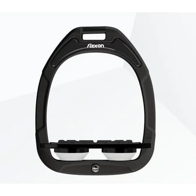 Zwarte/platte Grip-stijgers Zwart/Zwart/Wit Flex-On Green Composite