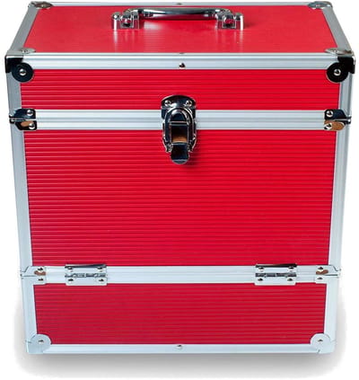 Retro Musique KXRM 03 R rode platenkoffer
