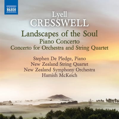 Stephen De Pledge, New Zealand String Quartet, New Zealand Symphony Orchestra, Hamish McKeich - Cresswell: Landscapes Of The Soul, Piano Concerto, Concerto For Orchestra And String Quartet (CD)