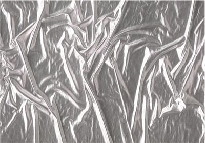 Fotobehangkoning - Behang - Vliesbehang - Fotobehang Zilver - Luxe - 150 x 105 cm
