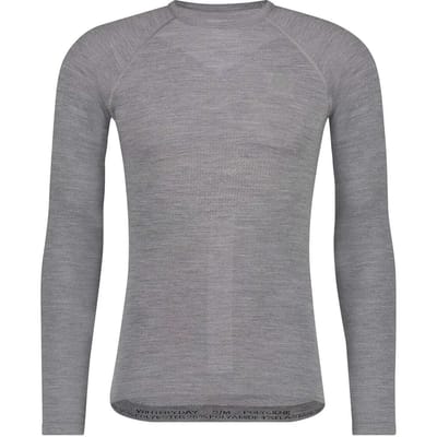 AGU Winterday Merino Thermoshirt Lange Mouwen - Antraciet - XS