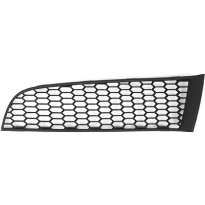 Voorbumper buitenkant onderste grill, auto rechter voorbumper onderste open M grille vervanging voor Left zwart