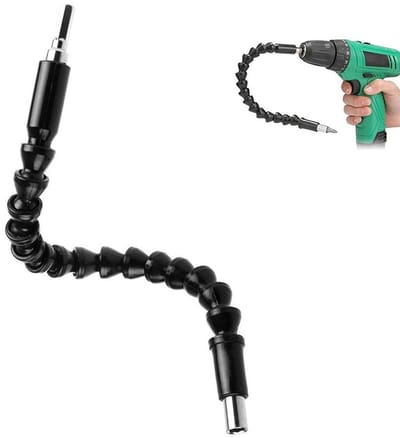 Allecto - Flexibele Boorverlenging - Magnetisch - Universeel - Zachte Schacht - Schroevendraaier - 11.6 Inch - Geschikt voor Boormachines - Zacht -...