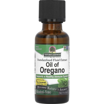 Nature'S Answer, Oil of Oregano, Alcohol Free, 30 Ml (1 Fl Oz)