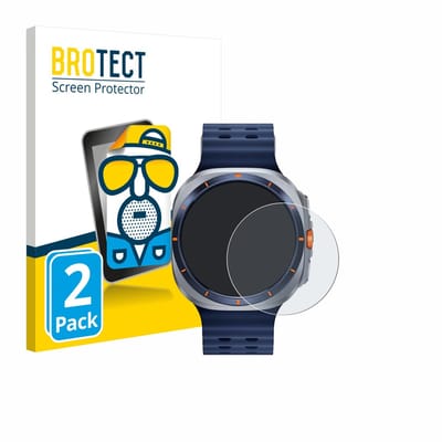 BROTECT - Screenprotector voor Samsung Galaxy Watch Ultra 2025 (47 mm) - Folie Beschermfolie matte 2 Stuks