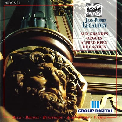 Jean-Pierre Lecaudey - Aux Grandes Orgues Alfred Kern De Castres (CD)