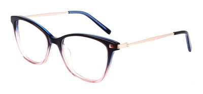 Dkny DK7010 N Crystal navy/peach gradient 53/17/135 WOMAN Brilmonturen