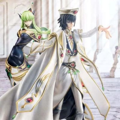 Code Geass Lelouch Britan C.c Gem Set PVC Figures - 23 cm
