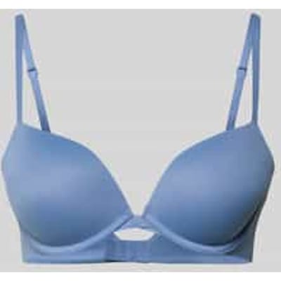 Calvin Klein Push Up Plunge Blue Tulip Maat: 38C | BH's Outlet | Dames | Blauw