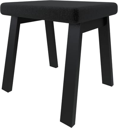 Hoekbank Keuken - Eethoekbank Zithoek - Ruimte Besparen - Solide Metalen Poten - 50 x 44 cm - Grijs