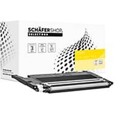 Toner Schäfer Shop Select, compatibel met HP 117A (W2072A), originele chip van de fabrikant, ca. 700 A4-pagina's, geel