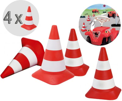 BIG Traffic Cone set of 4 Pawns