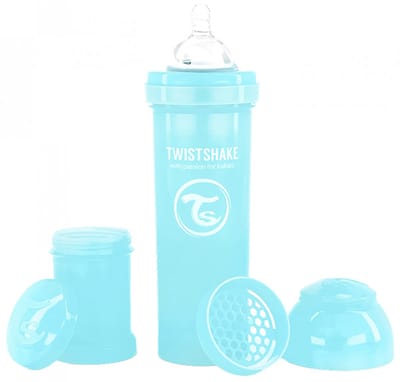 Twistshake Babyfles 330ml Pastel Blue