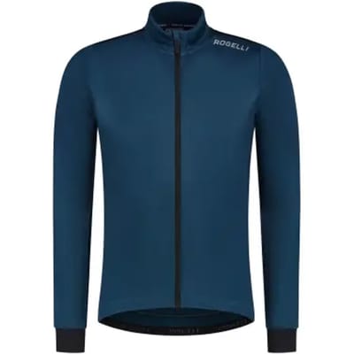 Rogelli Core Heren Fietsshirt - Lange mouw - Donkerblauw