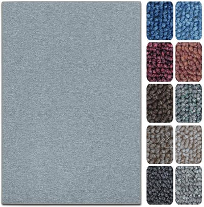 FLOORDIREKT Tapit London - Vlakke Lussenpool - Op Maat Gemaakt - Modern & Easy Care - Lichtgrijs - 200 x 600 cm