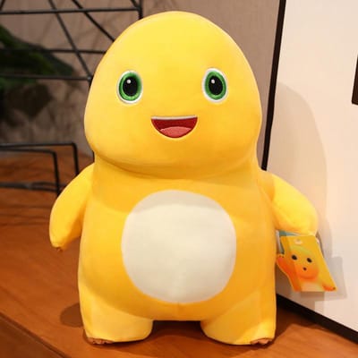 Groot Formaat Melk Draak Pluche Kussen Nailong Speelgoed Zacht Bank Bed Kussen Anime Dier Knuffelpop Kinder Verjaardag Vakantie Cadeau 18cm yellow