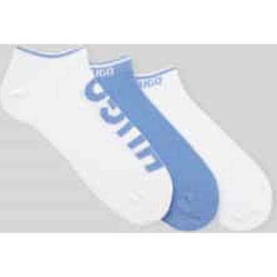 Sneakersokken van katoenmix in set van 3