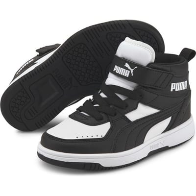 PUMA - maat 34 - Rebound JOY AC PS Unisex Sneakers - Black/White