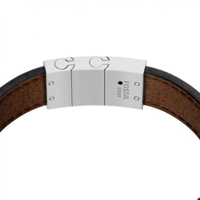 FOSSIL Everett Mannen Armband (sieraad) 22 cm - Bruin