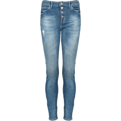 Guess Jeans Skinny Vrouw blauw